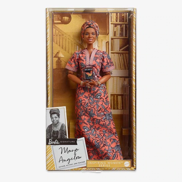 Maya Angelou Doll, Barbie Inspiring Women - Picture 1 of 15